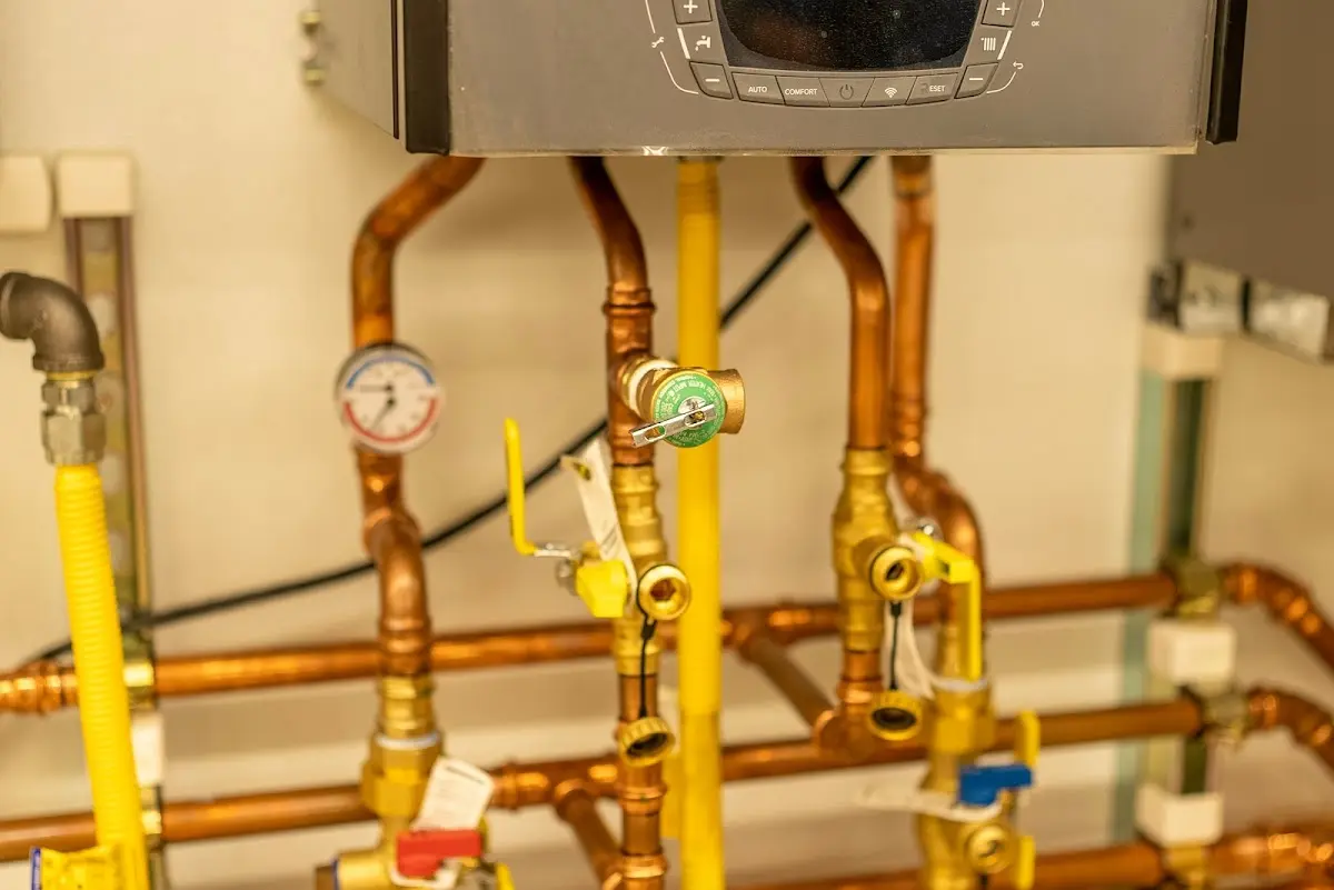 Licensed technician providing Backflow Prevention for a homeowner in Goffstown